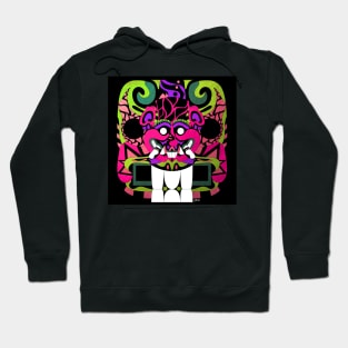 Cougar with smile ecopop from el salvador ancient culture Hoodie